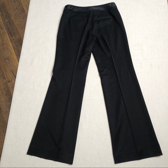 SALE! WHBM Legacy Trouser Pant with Satin Accents - Picture 5 of 5